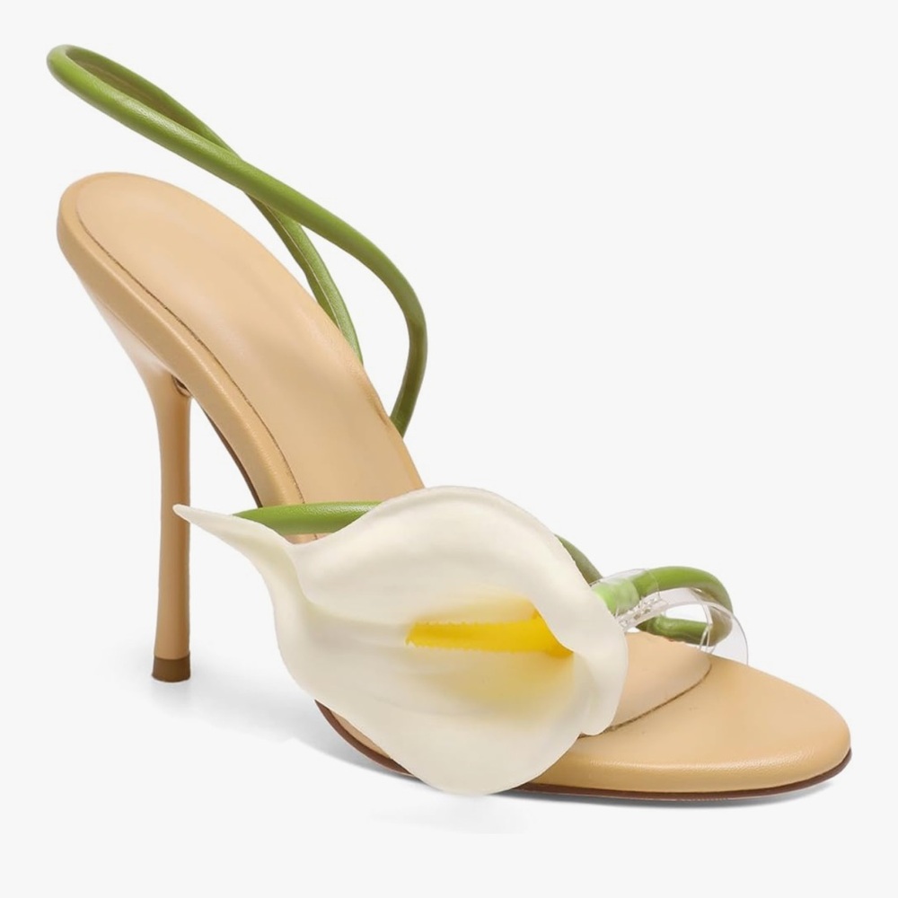 Flower High Heels